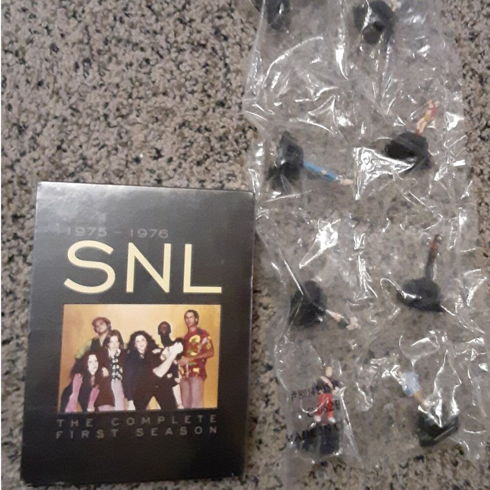 Saturday Night Live VHS + Figures